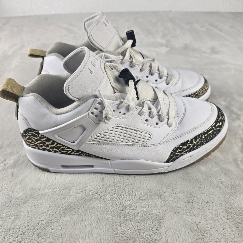 Nike Air Jordan Spizike Low White-Black Gold Sz 11 [HJ9019-100] No Insoles